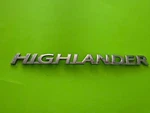 14 17 19 Toyota Highlander Liftgate Chrome Emblem 75442 0E050. Fixed Price $16.00.
