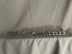 1972 Pull From Fender Emblem "el Camino" Chrome- Mdc 28992. Fixed Price $50.00.