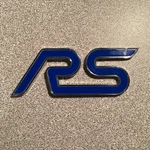 Ford Focus Rs Plate Badge Emblem Rear 9M5Y42528AA. Fixed Price $19.00.