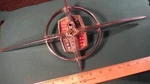 CE48 Lincoln Trunk Emblem & Lock Asmbly Vntage 1956-7 #CB24807 Contental Mark Ii. Fixed Price $349.99.