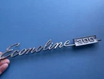 1968 1974 Ford Econoline 300 Front Door Script Emblem C8UB-8925622 Van. Fixed Price $28.00.