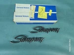 Nos Pair 69 70 71 72 73 74 75 Corvette Stingray Fender Emblems Gm 3956216. Fixed Price $149.95.