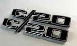 Emblem Custom Billet Front Fender 'C20' Chevy Chevrolet Truck 1967-1972 Badge. Fixed Price $175.00.