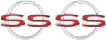 1964 Impala Ss Quarter Panel Emblems Pair. Fixed Price $52.61.