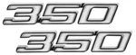 1970 1971 1972 Chevrolet Chevelle Malibu 350 Front Fender Emblems Pair. Fixed Price $100.85.