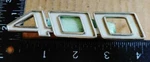 Chevy Chevelle / Impala 400 Circa '72 White Chrome Emblem 3963235 Lh 1 3259. Fixed Price $18.00.