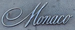 1970 ? Dodge Monaco Chrome Trunk Script Emblem W Pins 2965503. Fixed Price $22.99.