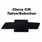 Front Billet Bowtie Grille Emblem Smooth Blk For 94-00 Chevy C/k Tahoe Suburban. Fixed Price $99.99.