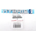Genuine Oem Toyota 75362-0R010 Left Fender Emblem 'hybrid' Nameplate 19-21 RAV4. Fixed Price $24.73.