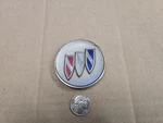 Buick Oem Silver Plastic Hubcap Wheel 3/4" 2.75" Emblem Badge Logo 9593701. Fixed Price $12.99.