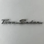 1955 Ford Fairlane Town Sedan Emblem BN-7325622-A Metal With Mounting Posts. Fixed Price $12.59.