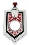 1972 Monte Carlo Trunk Lid Lock Bezel Emblem Medallion Trim Parts - Made In Usa. Fixed Price $90.35.