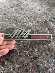 Vtg 1964 Mercury 404 Emblem #C4GB-16720B Chrome 5.25X1.25. Fixed Price $58.00.