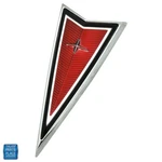 1978-81 Pontiac Firebird / Trans Am Red V Crest Nose Emblem Gm 499724. Fixed Price $52.99.