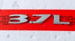 2003-07 Jeep Liberty "3.7 L" Rear Door Emblem Badge Nameplate. Fixed Price $15.88.