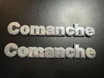 1986-1992 Jeep Comanche Fender Emblems Right & Left Side Oem 4X4 Mj. Fixed Price $65.00.
