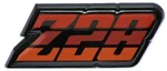 1980-81 Camaro Z28 Fuel Door Emblem Red With Hardware. Fixed Price $80.74.