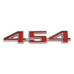 For 1973-1974 Corvette Hood Emblem, 454 Sold As Pair Trim Parts. Fixed Price $82.40.
