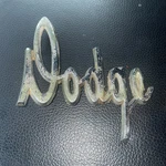 Mopar 1964 - 1970 Dodge A100 / A108 Door Emblem 2828753 Script Vintage Oem. Fixed Price $45.99.