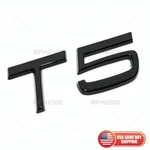 For Volvo T5 Rear Trunk Lid Letter Logo Badge Nameplate Emblem Sport Gloss Black. Fixed Price $24.99.