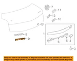Gm Oem 2016 Xts Trunk Lid Exterior Trim-nameplate 23479204. Fixed Price $34.35.