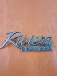 1973 Riviera Emblem Trunk Buick Oem Gm '73. Fixed Price $124.50.