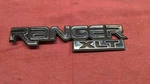 Oem 1995-2007 Ford Ranger Xlt Front Fender Badge Emblem. Fixed Price $19.99.
