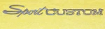 1970 1971 1972 Ford F-series F100 Truck Orig Front Fender Sport Custom Emblem. Fixed Price $79.00.