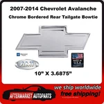 07-14 Chevy Avalanche Chrome Bordered Aluminum Bowtie Tailgate Emblem Ami 96097C. Fixed Price $69.99.