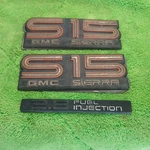 1985 1986 1987 1988 1989 S15 Gmc Sierra Fender Emblem ***broken Tabs***. Fixed Price $25.99.