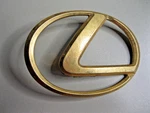1993, 1994, 1995, 1996, 1997 Lexus Gs Models Trunk Emblem Gold # 8262 Used Oem. Fixed Price $11.99.
