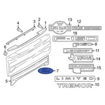 Ford MU5Z9942528A Rear Tailgate Emblem. Fixed Price $89.53.