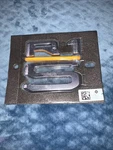 Rivian R1S Tailgate Emblem Chrome With Yellow Stripe (A15 164). Fixed Price $35.99.