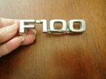 1980 1981 Ford Truck F100 Nameplate Emblem Ornament. Fixed Price $19.95.