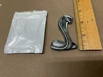 1999-2004 Ford Mustang Svt Front Rh Passenger Cobra Fender Emblem Metal 99-04. Fixed Price $20.45.
