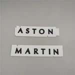 Aston Martin Dbx & Dbs Superleggera Rear Script Badge Emblem Glossy Black. Fixed Price $413.42.