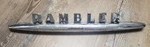 1963 Rambler American Exterior Chrome Trunk Lid Emblem Oem Amc. Fixed Price $49.99.