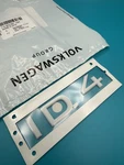 Oem 2021 2023 Volkswagen ID.4 Rear Emblem Badge Hatch Trunk 11A-853-687-C9A. Fixed Price $42.99.