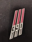 Ford 390 Fender EMBLEM(#C6AB-16237-A/ Oem Part 1966-1967. Fixed Price $49.99.