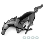 2015-2024 Mustang Pony Front Grille Emblem Gloss Black Genuine Ford GR3Z8A224AA. Fixed Price $151.38.