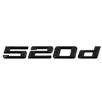 Gloss Black 520D Car Flat Letter Number Rear Trunk Boot Badge Emblem For Bmw. Fixed Price $15.56.