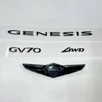 Black High Glossy Genesis Emblem (fits: 2021 2022 2023 2024 GV70). Fixed Price $87.99.