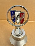Nos Oem 1978 1979 1980 Buick Chrome Hood Emblem Ornament 1249547 Free Sh. Fixed Price $179.99.