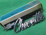 374675 Gm 1976-1979 Chevrolet Chevette Front Fender Emblem Badge Nameplate Nos. Fixed Price $39.95.