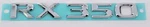 Genuine Lexus 2016-2022 RX350 Nameplate 75443-0E040. Fixed Price $31.33.