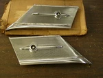 Nos Oem Ford 1961 Mercury Roof Base Pillar Ornaments Trim Panels Monterey Emblem. Fixed Price $330.00.