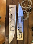 Ford 11-16 F350 Superduty Aluminum Illuminated Fender Badge Set. Fixed Price $675.00.