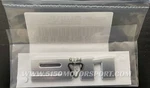 Genuine Porsche 911 Rear Emblem Silver Sport Design Package 992853675HOU2. Fixed Price $98.00.