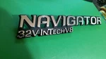 1998-2002 Lincoln Navigator 32V Intech V8 Emblem Badge Nameplate XL74-7843156-AA. Fixed Price $12.99.