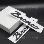 2PACK For 2021-2026 Bronco Matte Black Script Fender Emblem Pair M-1447-BSMB. Fixed Price $19.92.